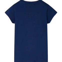 vidaXL T-shirt pour enfants marine 116