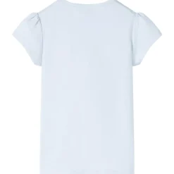 Vêtements & Accessoires-vidaXL T-shirt pour enfants 140 Bleu clair