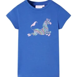 vidaXL T-shirt pour enfants cobalt 104