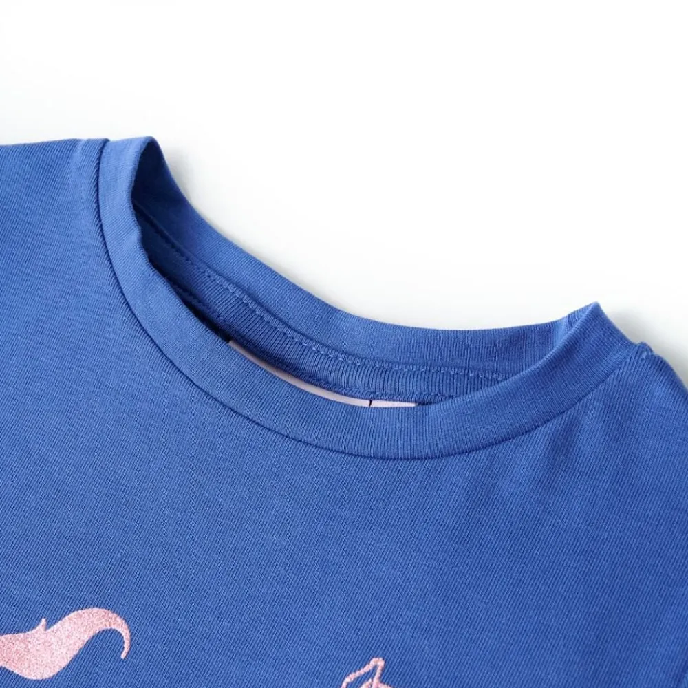 vidaXL T-shirt pour enfants cobalt 104