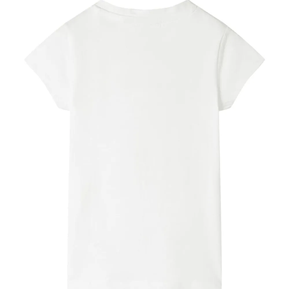 Vêtements & Accessoires-vidaXL T-shirt pour enfants écru 140 Écru