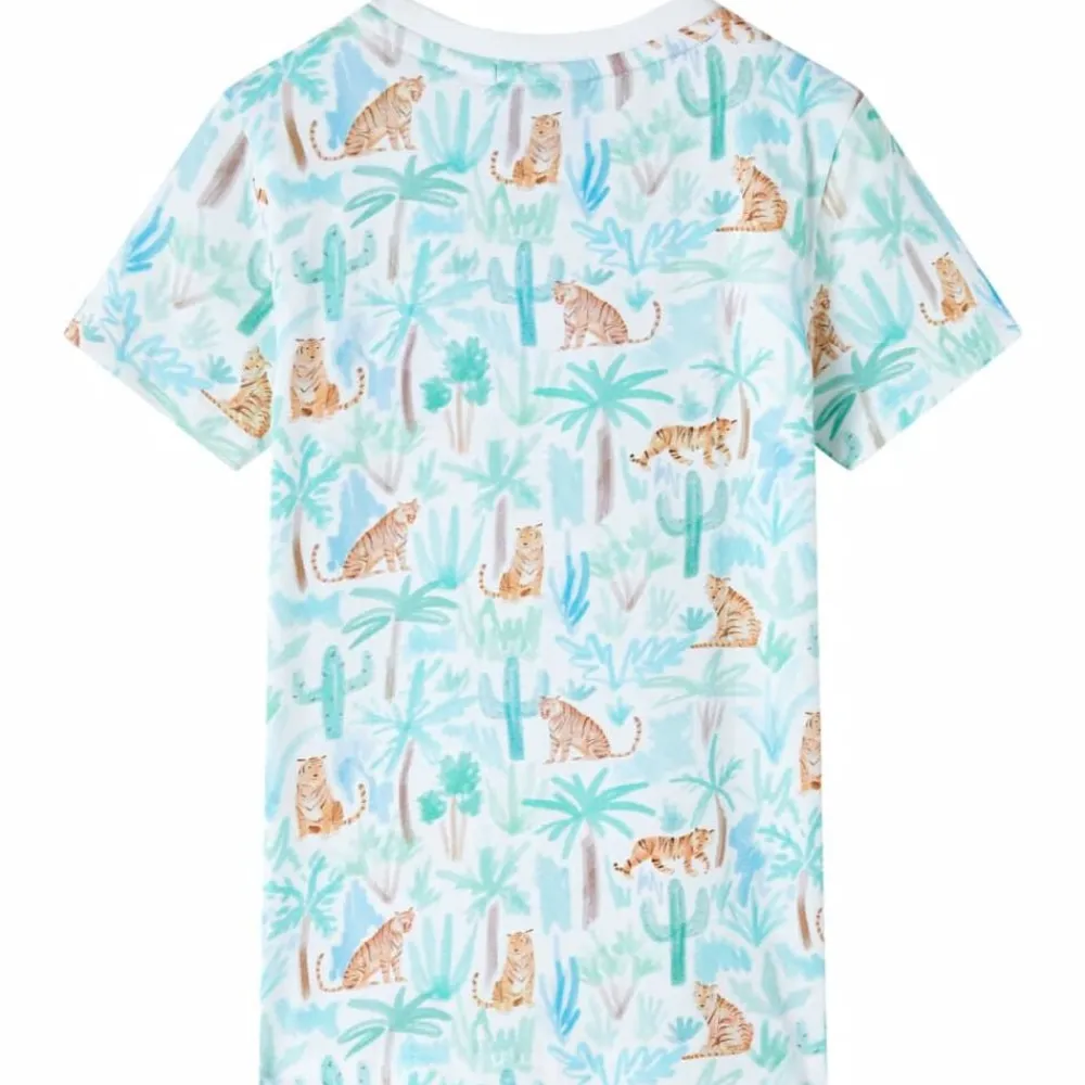 Vêtements & Accessoires-vidaXL T-shirt pour enfants écru 104