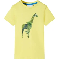 Vêtements & Accessoires-vidaXL T-shirt pour enfants 92 Jaune