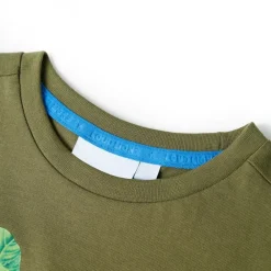 Vêtements & Accessoires-vidaXL T-shirt pour enfants 104 Kaki