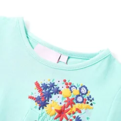 vidaXL T-shirt pour enfants claire 128