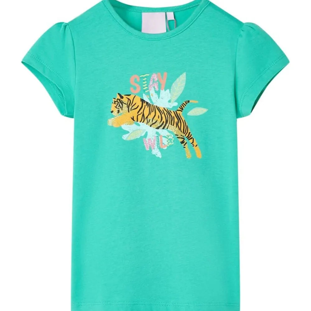 Vêtements & Accessoires-vidaXL T-shirt pour enfants 116 Menthe