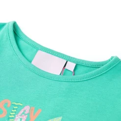 Vêtements & Accessoires-vidaXL T-shirt pour enfants 116 Menthe