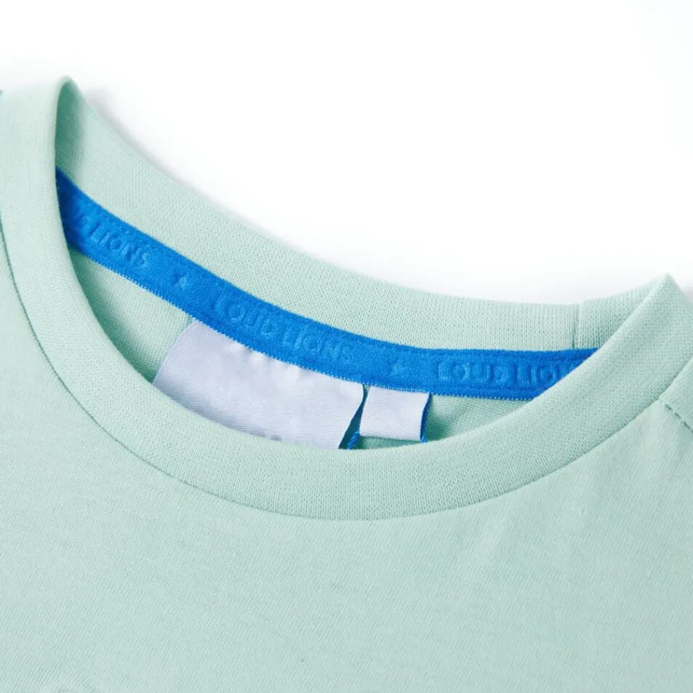 Vêtements & Accessoires-vidaXL T-shirt pour enfants clair 140 Menthe