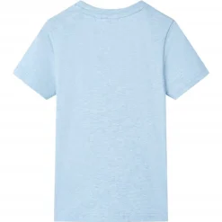 Vêtements & Accessoires-vidaXL T-shirt pour enfants mélange bleu pâle 104