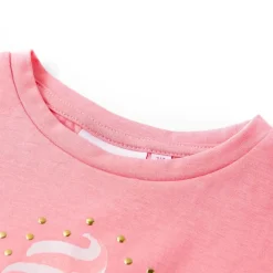 vidaXL T-shirt pour enfants fluo vif 92