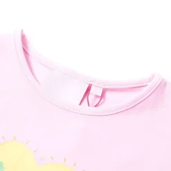 vidaXL T-shirt pour enfants clair 116