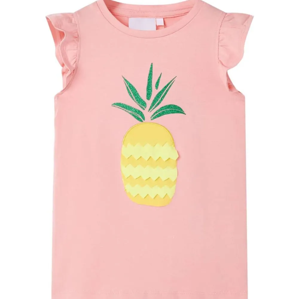 Vêtements & Accessoires-vidaXL T-shirt pour enfants 116 Rose