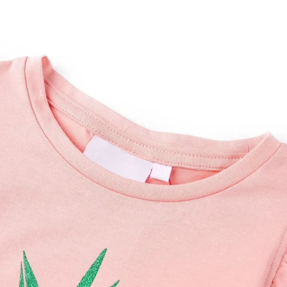 Vêtements & Accessoires-vidaXL T-shirt pour enfants 116 Rose