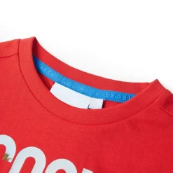 Vêtements & Accessoires-vidaXL T-shirt pour enfants 104 Rouge