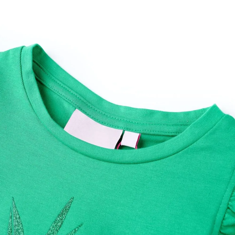 Vêtements & Accessoires-vidaXL T-shirt pour enfants 116 Vert