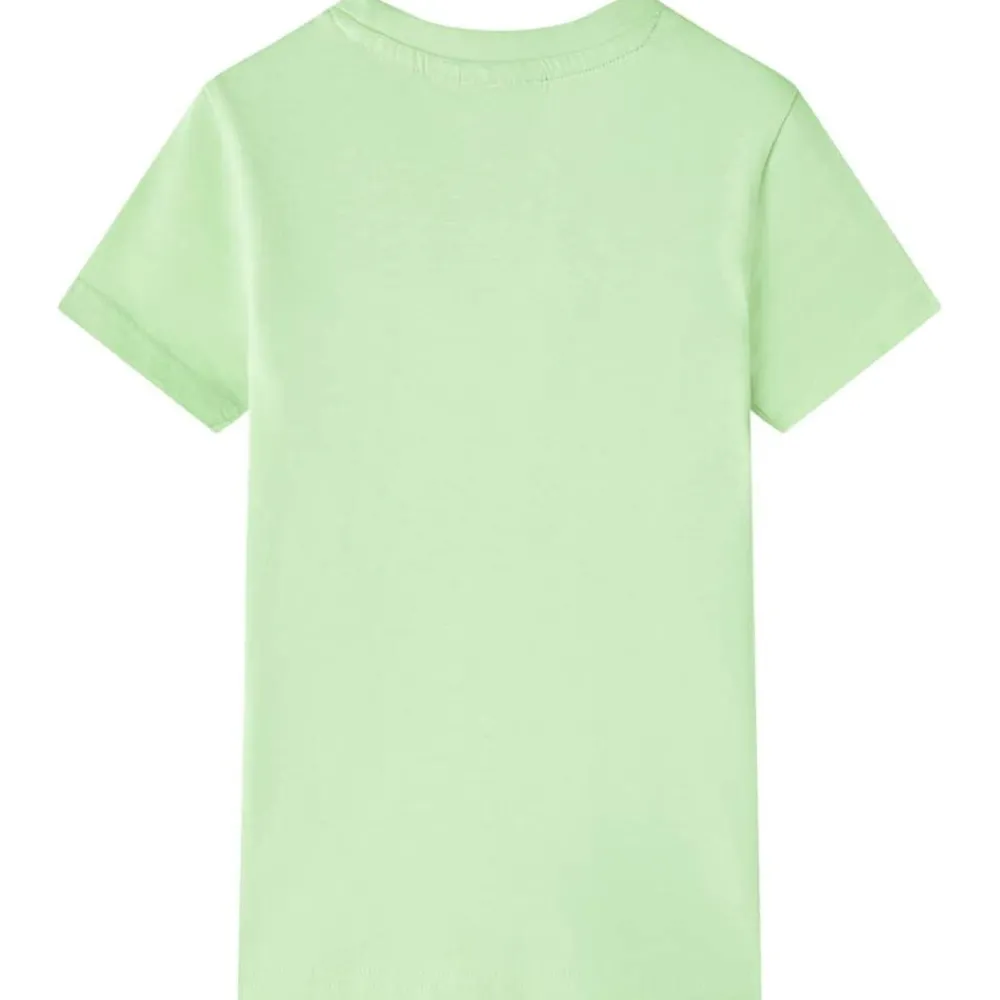 Vêtements & Accessoires-vidaXL T-shirt pour enfants vert citron 140 Citron vert