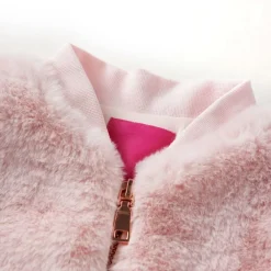 Vêtements & Accessoires-vidaXL Veste pour enfants fausse fourrure rose douce 92