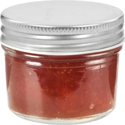 Arts De La Table & Arts Culinaires-vidaXL 24 pcs Pots à confiture avec couvercles és Verre 110 ml Argent