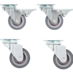 vidaXL 4 pcs Roulettes pivotantes 50 mm