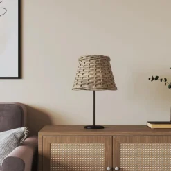 Accessoires Pour Luminaires-vidaXL Abat-jour Ø15x12 cm osier Marron