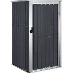 vidaXL Abri à outils de jardin 88x89x161 cm acier galvanisé