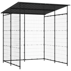 Loisirs De Plein Air-vidaXL Abri à vélo 190x190x222 cm Acier Noir
