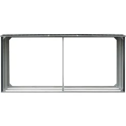 Accessoires Pour Cheminées & Poêles À Bois-vidaXL Abri de stockage à bois Acier galvanisé 330x92x153cm Anthracite