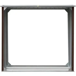 Accessoires Pour Cheminées & Poêles À Bois-vidaXL Abri de stockage de bois Acier galvanisé 172x91x154 cm Marron