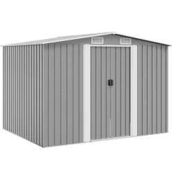 vidaXL Abri de stockage pour jardin métal 257x205x178 cm