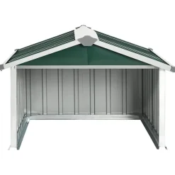 vidaXL Abri tondeuse robot de jardin 92x97x63 cm Acier galvanisé