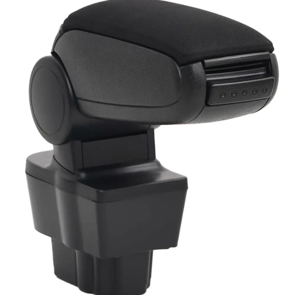 Pièces Détachées Pour Véhicules-vidaXL Accoudoir de voiture noir 12x37x(31-48) cm ABS
