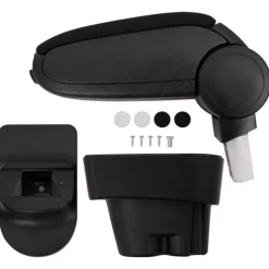 Pièces Détachées Pour Véhicules-vidaXL Accoudoir de voiture noir 12x36x(33,5-48) cm ABS