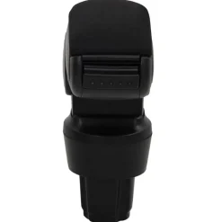 vidaXL Accoudoir de voiture noir 13x33x(33-49) cm ABS