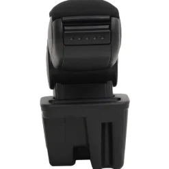 vidaXL Accoudoir de voiture noir 15x31x(28-44) cm ABS