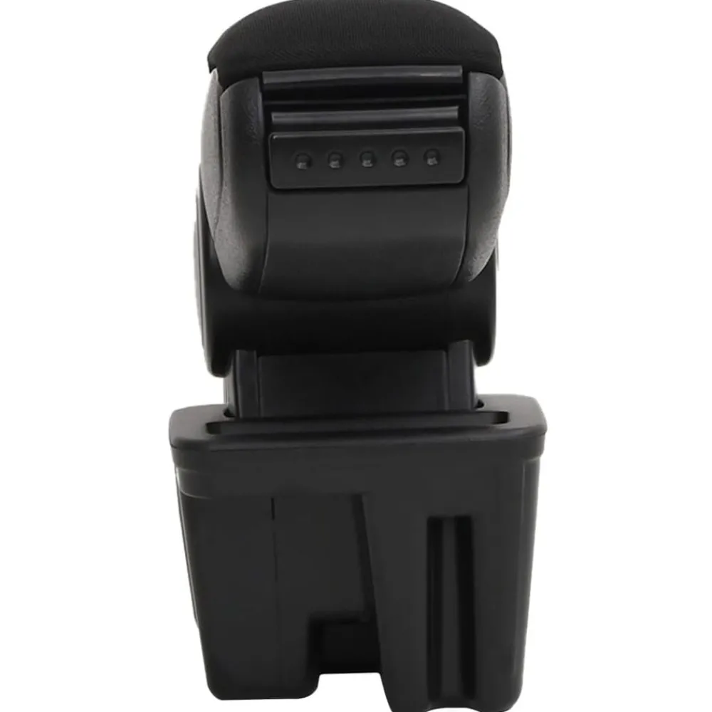 vidaXL Accoudoir de voiture noir 15x31x(28-44) cm ABS
