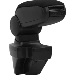 vidaXL Accoudoir de voiture noir 15x35x(33-49,5) cm ABS