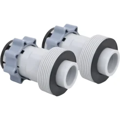 Piscine & Spa-vidaXL Adaptateurs de tuyaux de piscine Type B 2 pcs