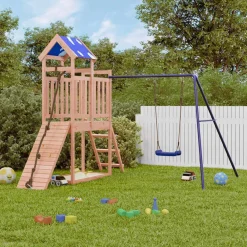 Jeux De Plein Air-vidaXL Aire de jeux d'extérieur bois massif de douglas