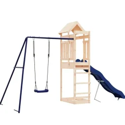vidaXL Aire de jeux d'extérieur bois de pin massif