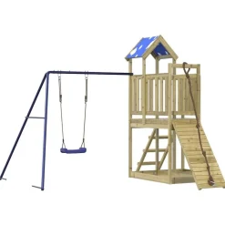vidaXL Aire de jeux d'extérieur bois de pin imprégné
