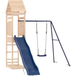 vidaXL Aire de jeux d'extérieur bois de pin massif