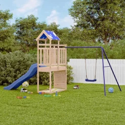 Jeux De Plein Air-vidaXL Aire de jeux d'extérieur bois de pin massif