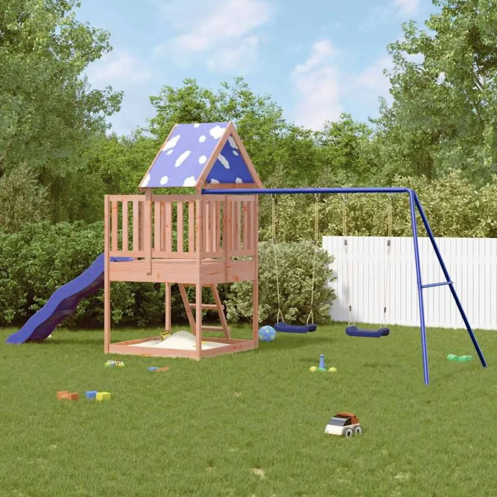 Jeux De Plein Air-vidaXL Aire de jeux d'extérieur bois massif de douglas