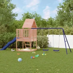 Jeux De Plein Air-vidaXL Aire de jeux d'extérieur bois massif de douglas