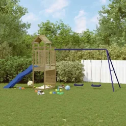Jeux De Plein Air-vidaXL Aire de jeux d'extérieur bois de pin imprégné
