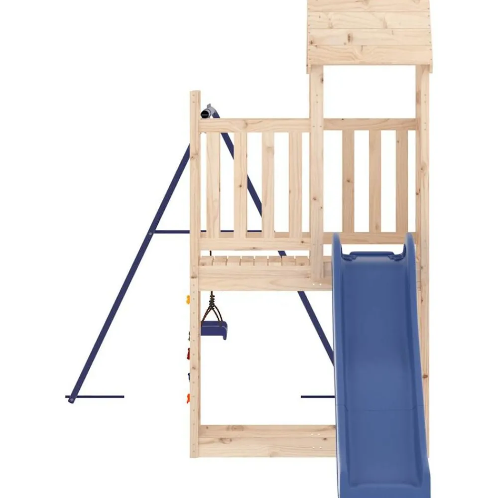 Jeux De Plein Air-vidaXL Aire de jeux d'extérieur bois de pin massif
