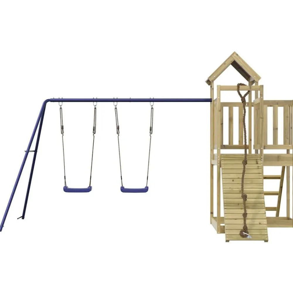 Jeux De Plein Air-vidaXL Aire de jeux d'extérieur bois de pin imprégné