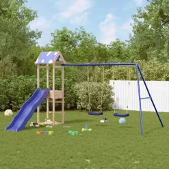 Jeux De Plein Air-vidaXL Aire de jeux d'extérieur bois de pin massif