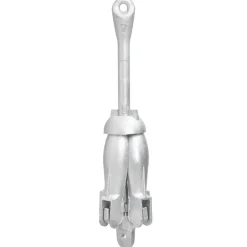vidaXL Ancre pliante argenté 3,2 kg fer malléable