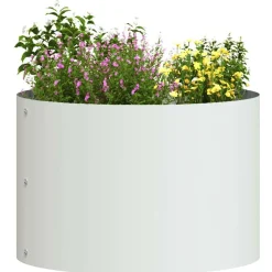 vidaXL Anneau de jardinière 30 x 30 x 20 cm Acier laminé à froid
